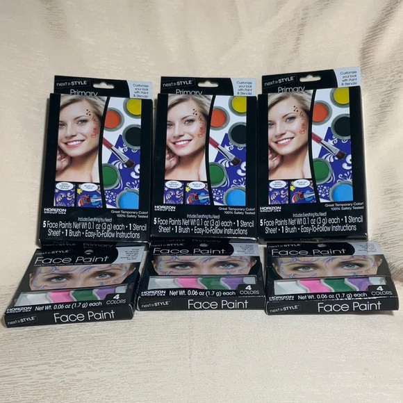 Face Paint Bundle of 6 Next Style Face Paint - Picture 6 of 6